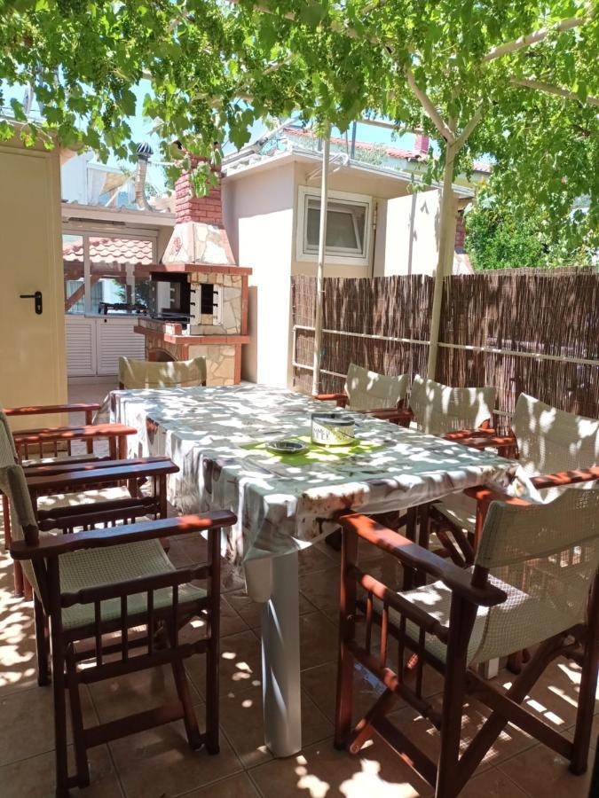 Meltemi Villa Chrysi Ammoudia Ngoại thất bức ảnh